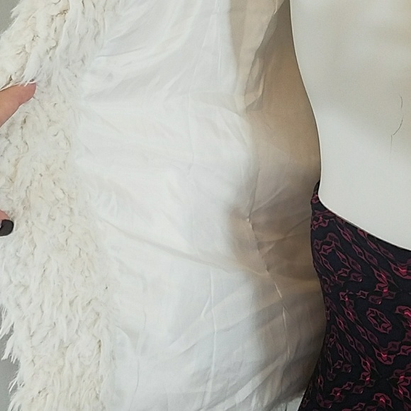 INC Faux Fur Vest S/M New - Picture 6 of 8
